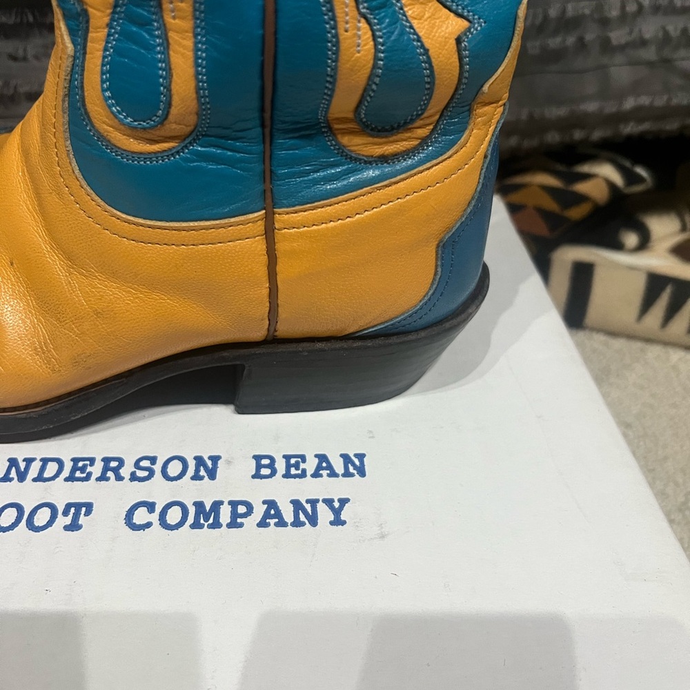 Vintage custom made Anderson Bean ladies cowboy boots 6.5B - Picture 8 of 10